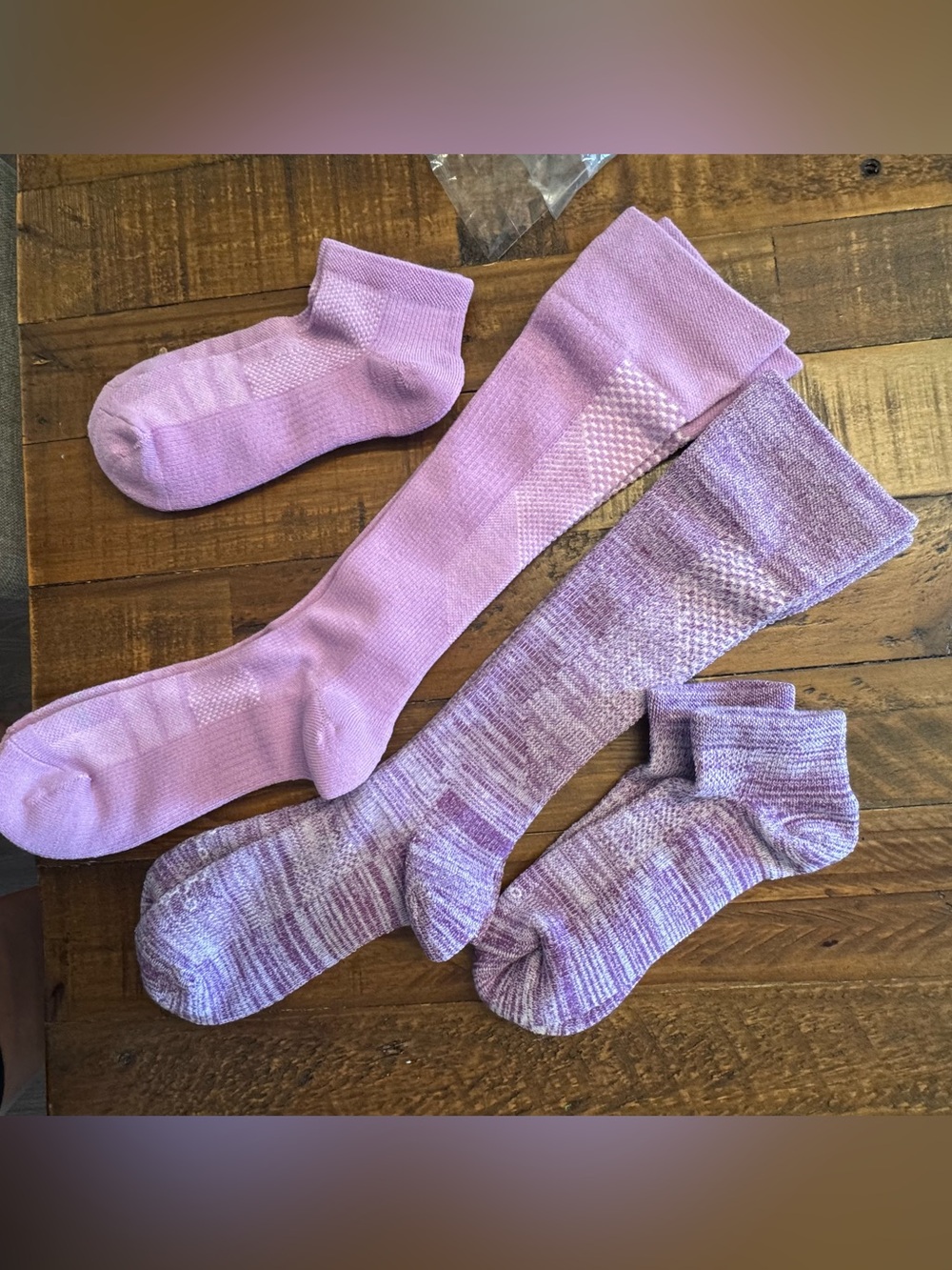 TOMMIE COPPER Compression Crew & Ankle Socks - Pack of 4